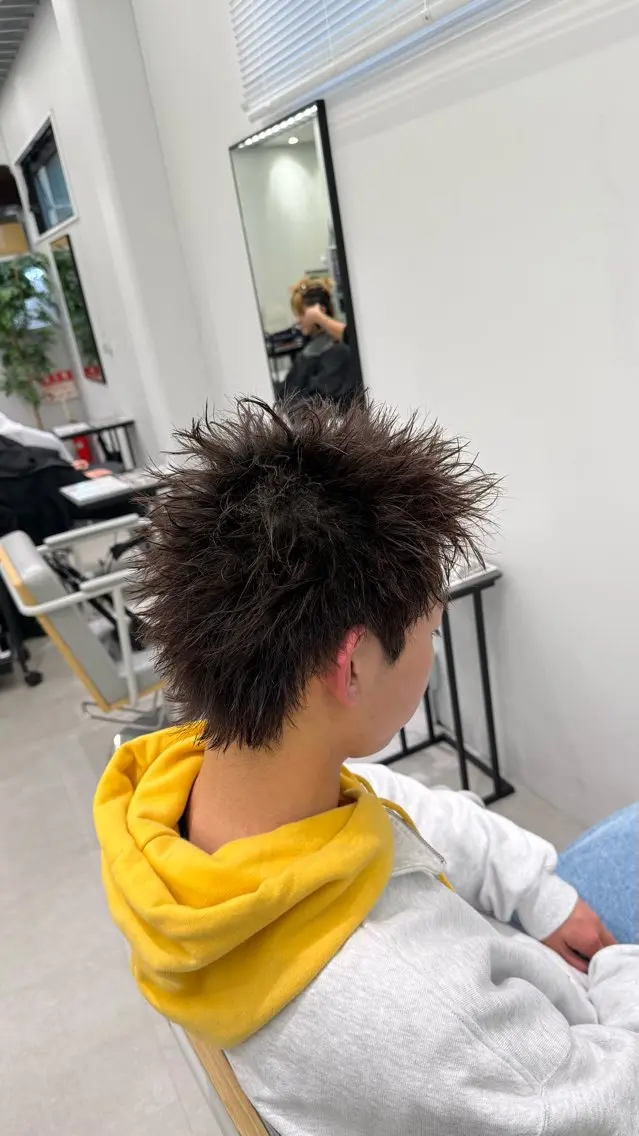 メンズ限定カットの写真