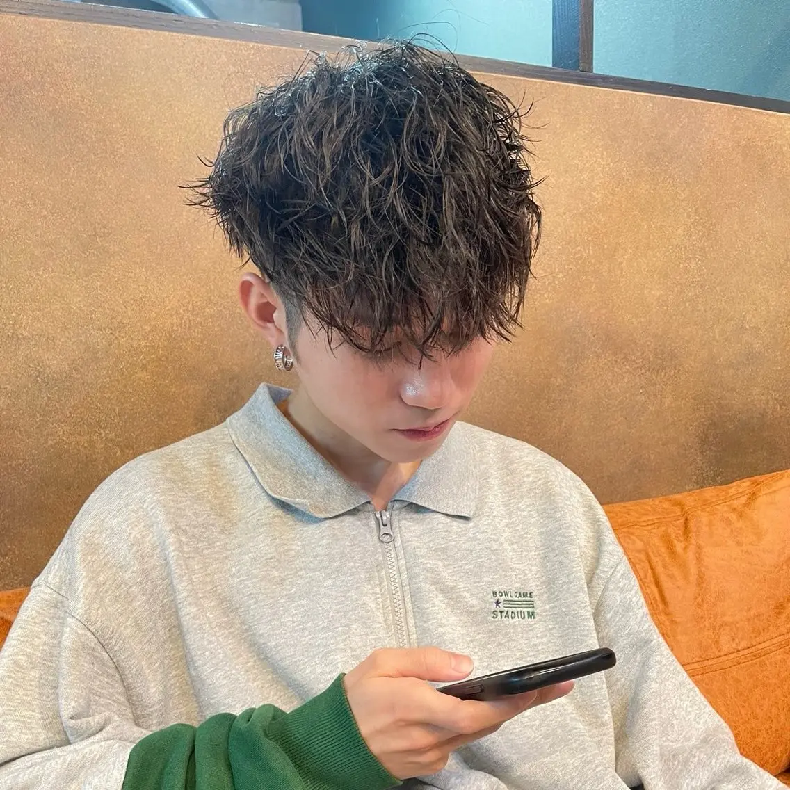 cut + perm ( men's限定 )の写真
