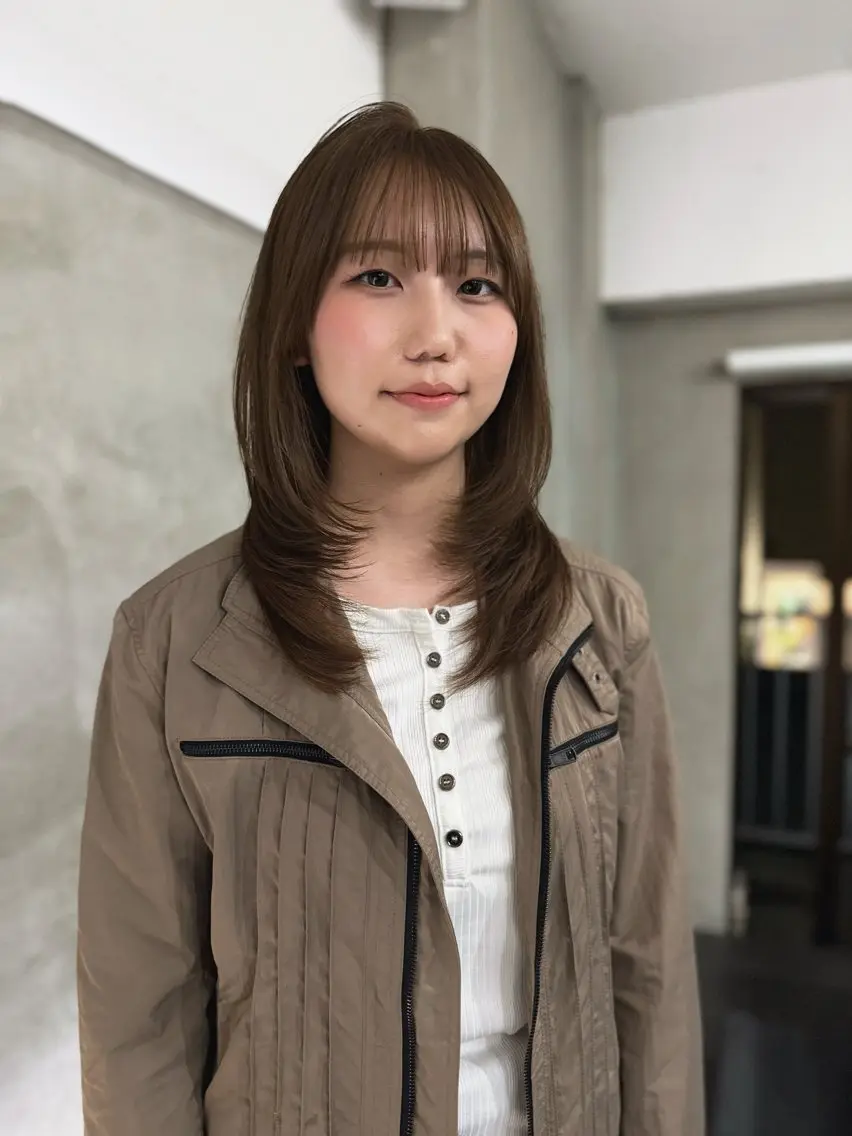 【新規限定♡秋の垢抜けhair】ブリーチなしWカラー+トリートメントの写真