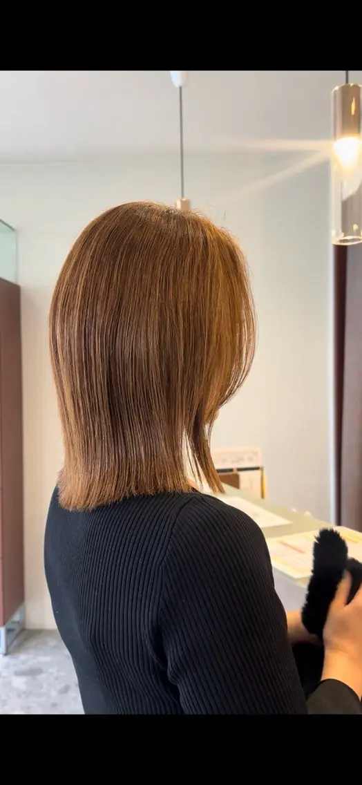 カラー 松田 友紀のヘアスタイル