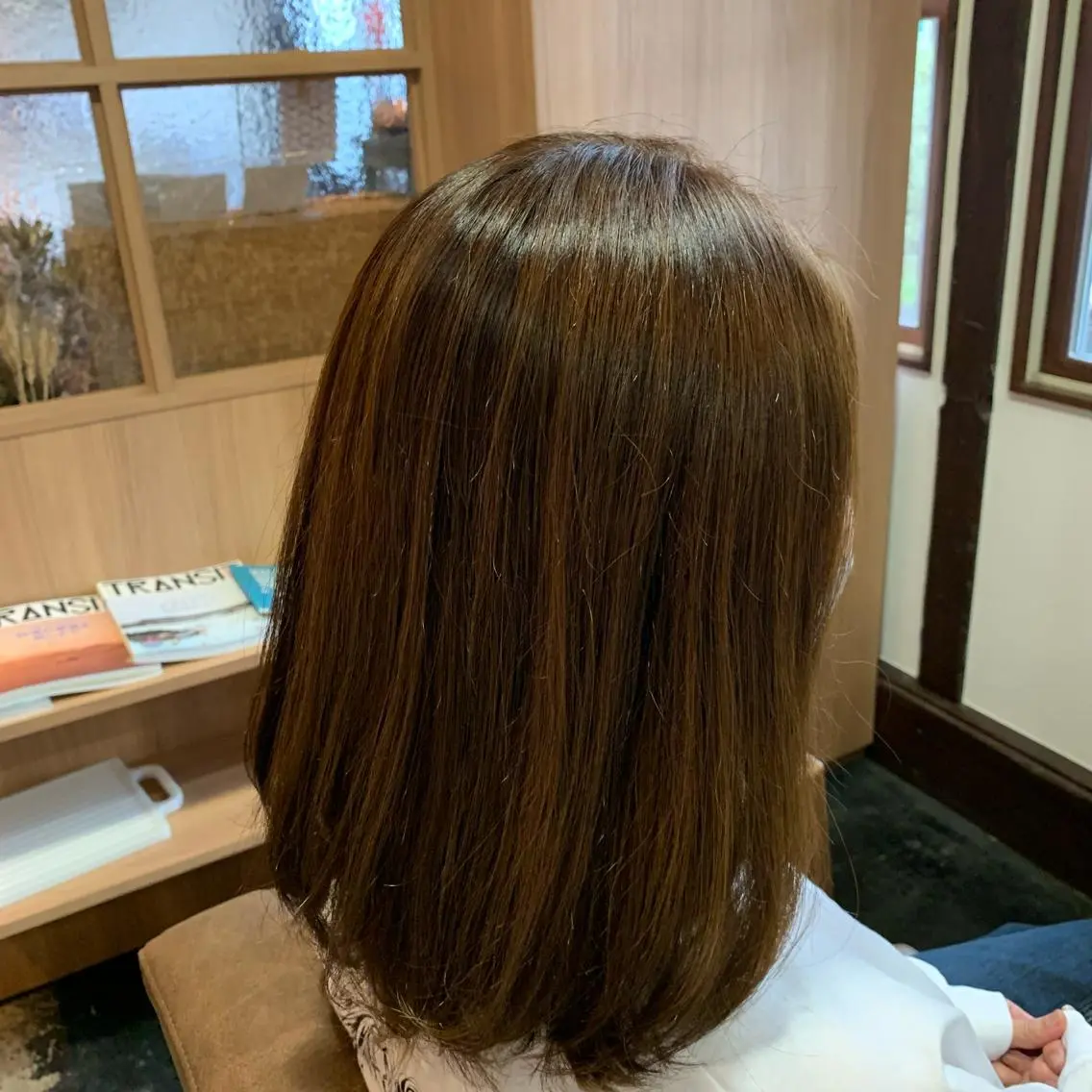 ミディアム カラー TOMOKI hanareのヘアスタイル