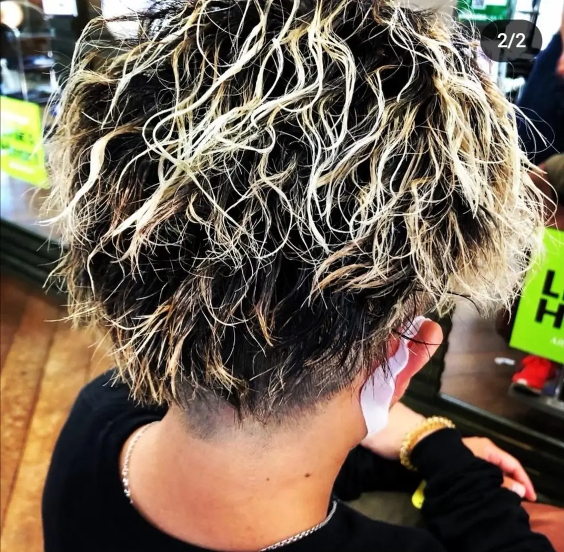 ショート メンズ カット ヘアカラー 奥田 勝亮のヘアスタイル