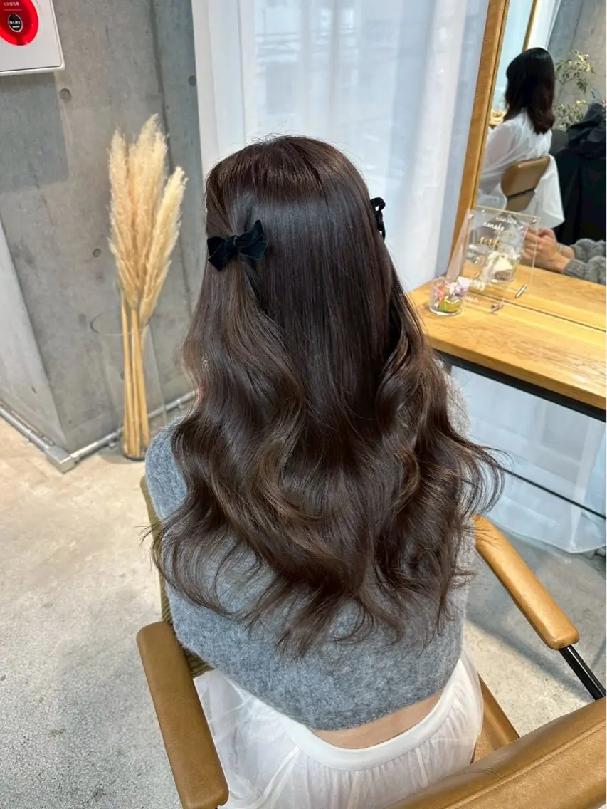 ロング 愛されgirly Haruka🤍のヘアスタイル