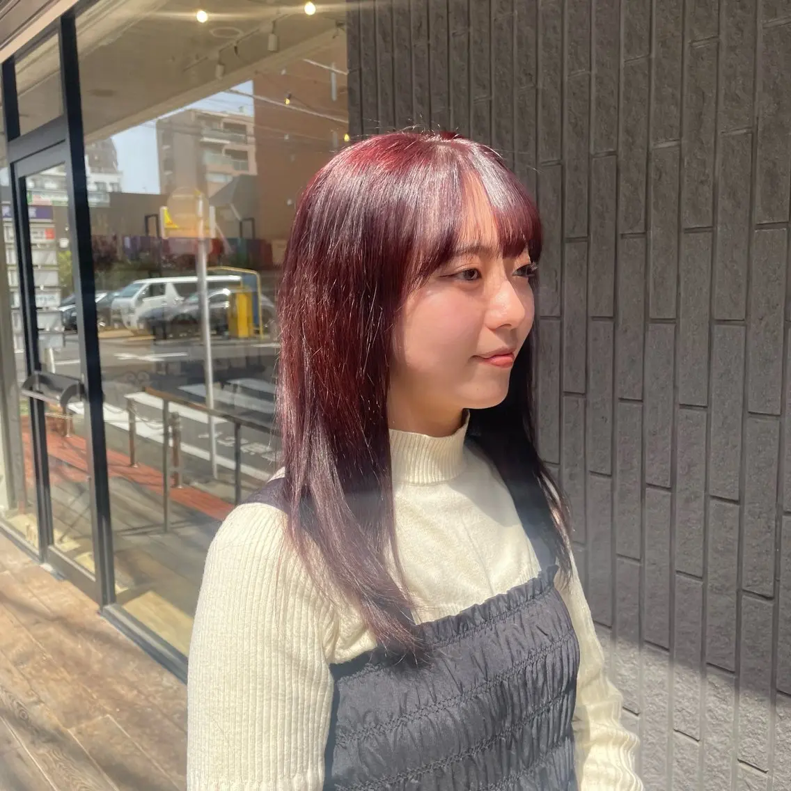 ロング カラー カット ヘアカラー このみ/透明感カラー /ヘアアレンジ🫧のヘアスタイル