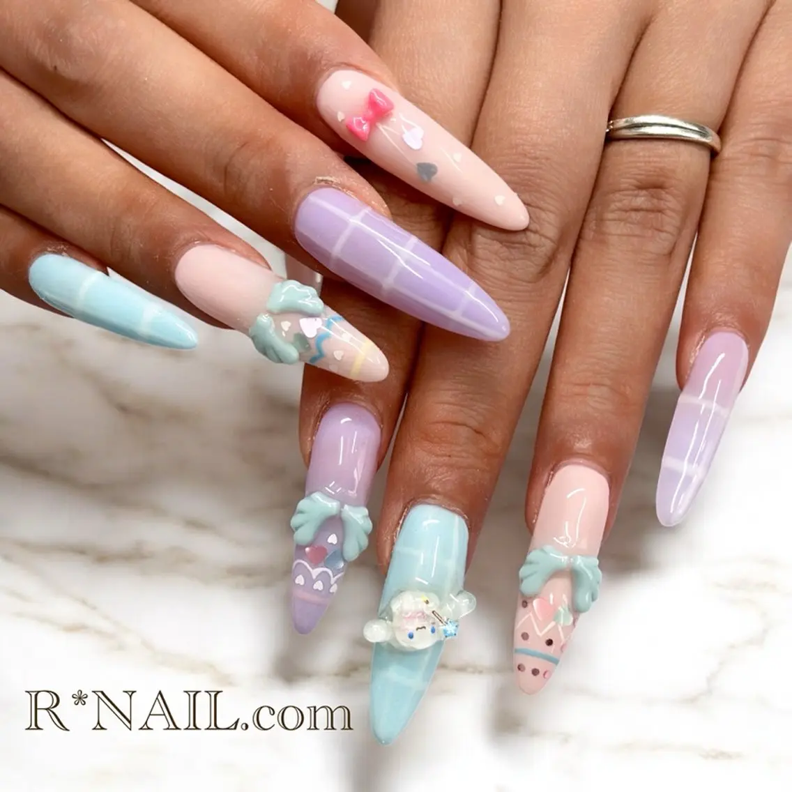 ネイル 持ち込み スカルプネイル ハンドネイル R*NAIL .comのネイルデザイン