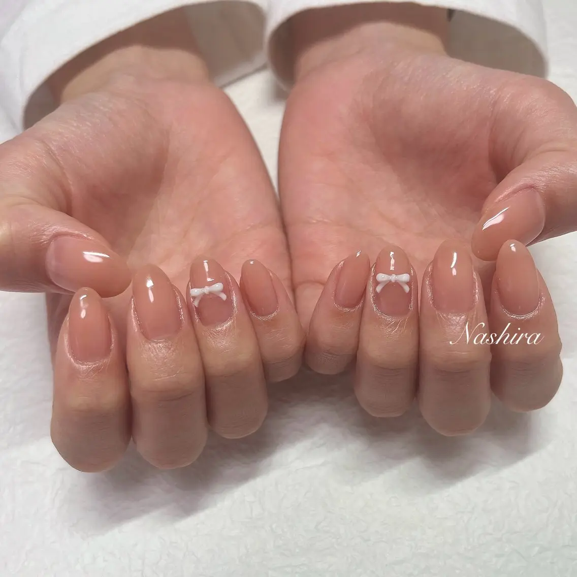 ネイル シンプルネイル Nashira moeのネイルデザイン