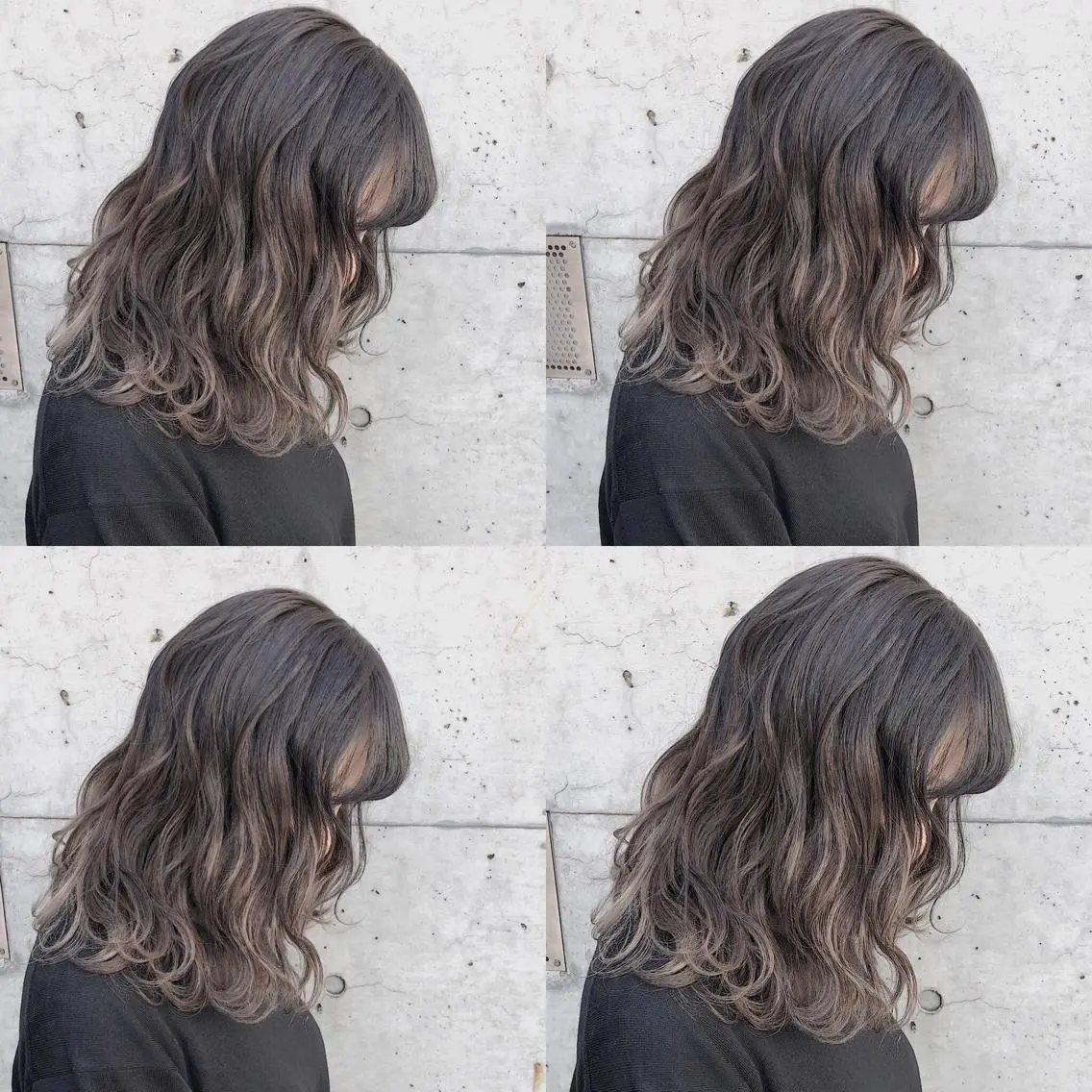 セミロング カラー メンズパーマ名人 TAKUMAのヘアスタイル