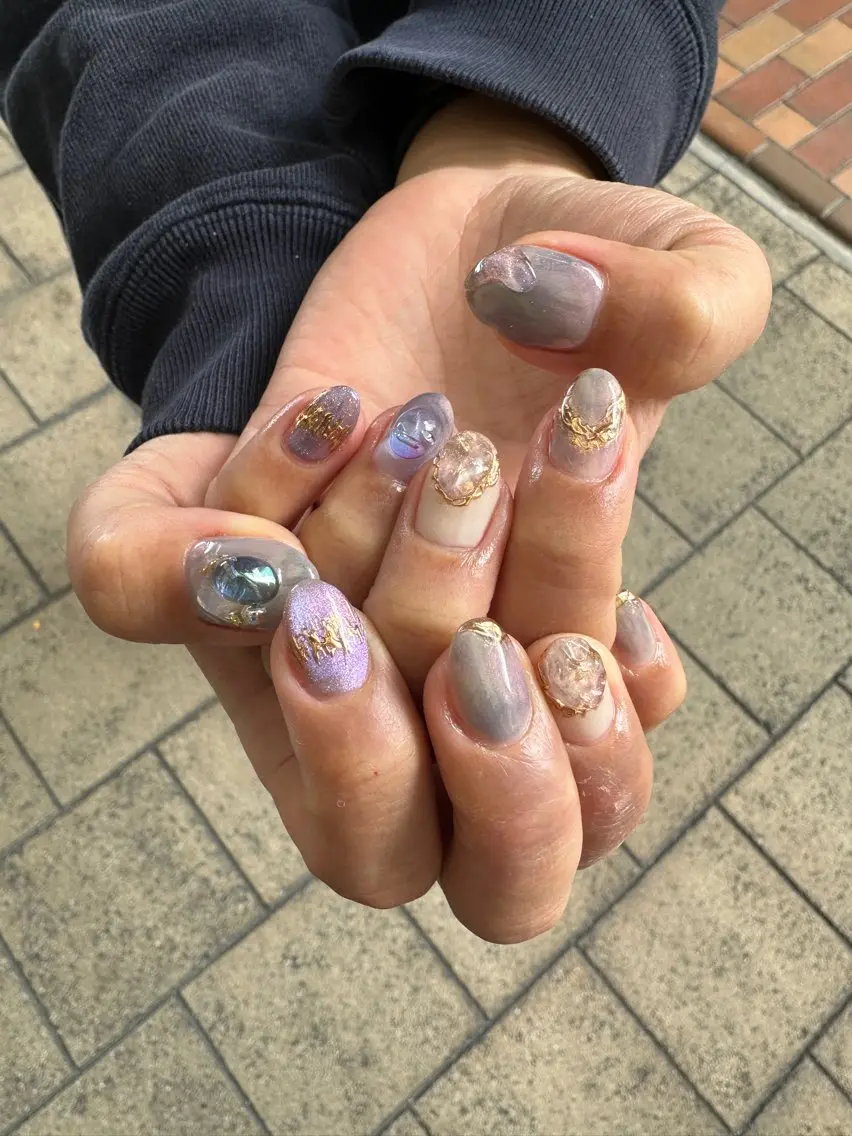 ネイル ハンドネイル nailsalon ∞ ﾐｶﾅﾙ ∞のネイルデザイン
