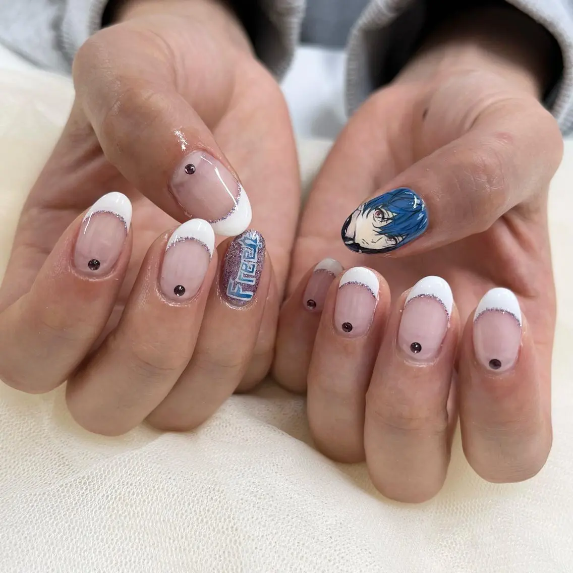 ミディアム ハンドネイル 池袋痛ネイル Nok. 渡辺のネイルデザイン
