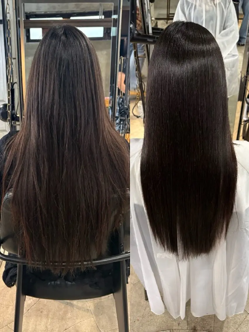 ブリーチ矯正髪質改善 ✨オオエタクミのヘアスタイル