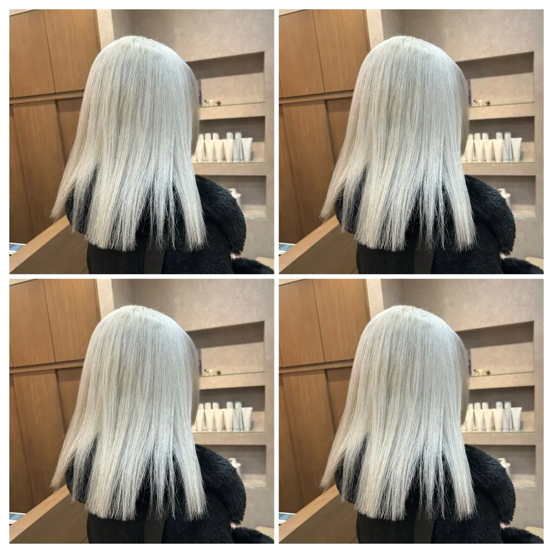 ミディアム 髪質改善/艶カラー ⚡️コメス/錦糸町のヘアスタイル