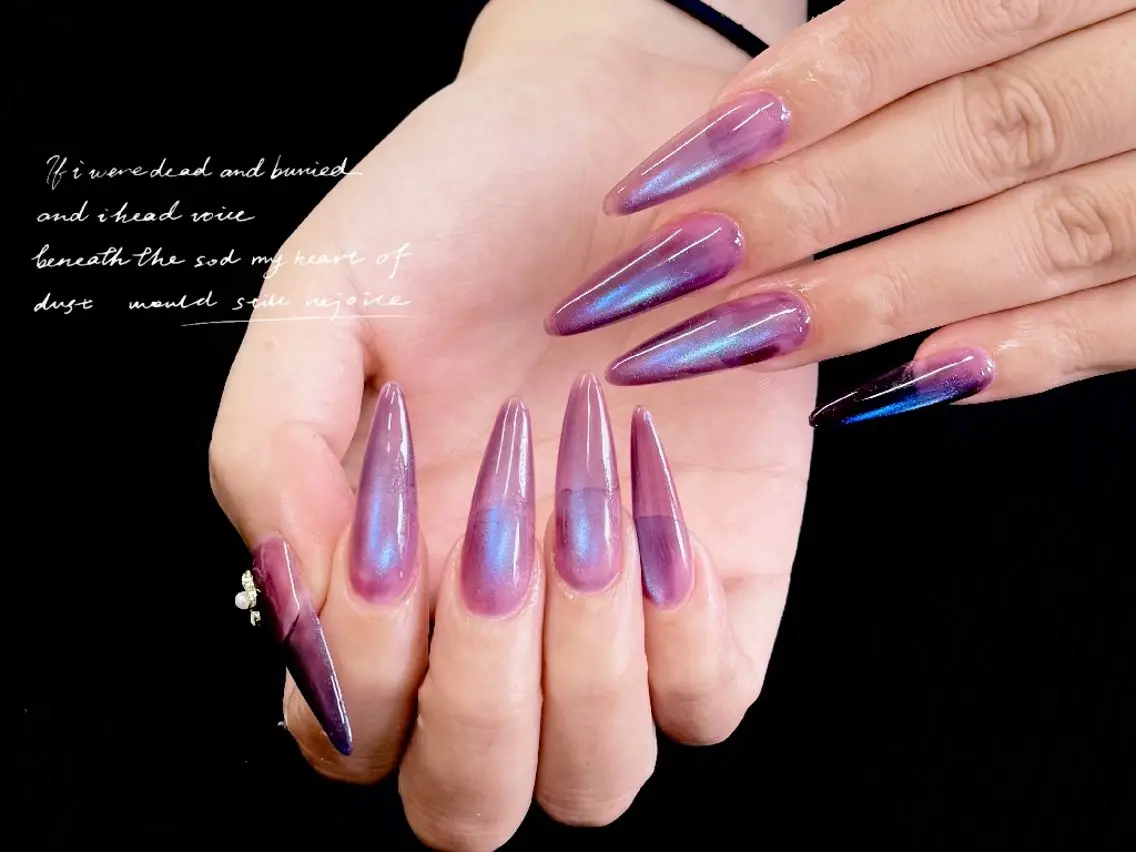 ネイル ハンドネイル 💜MIYA nail鶴見店のネイルデザイン