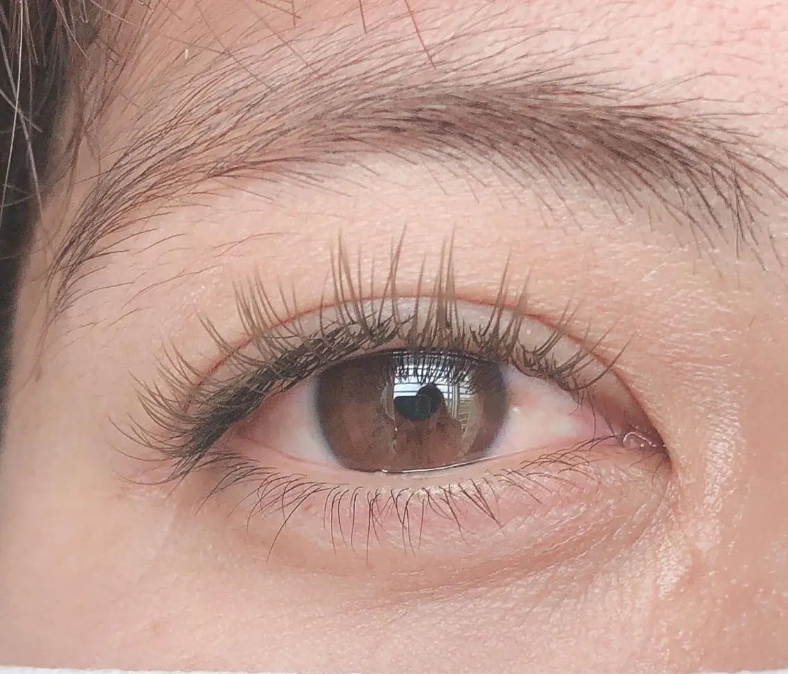 マツエク・マツパ 付け放題 フラットラッシュ セーブル Hug me eyelashのマツエク・マツパデザイン