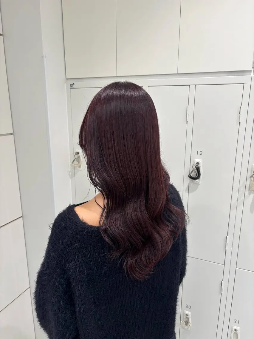 カラー レッドカラー miyu モデル募集中🪽のヘアスタイル