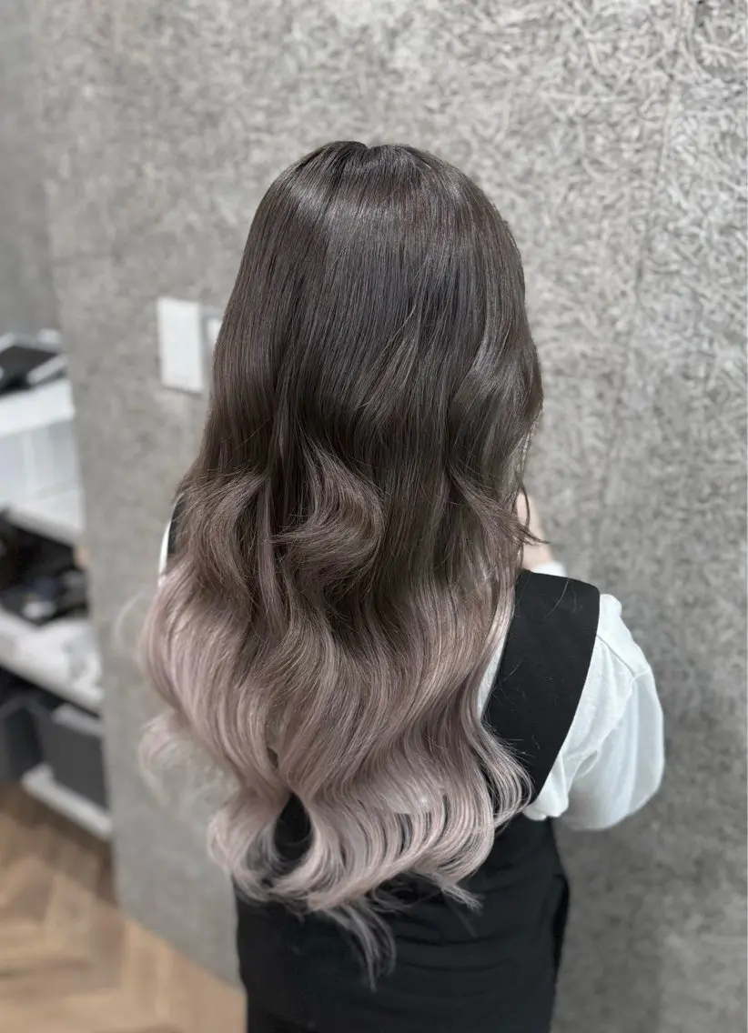 ロング エクステ レイヤーカット 🦋 misaki🦋のヘアスタイル