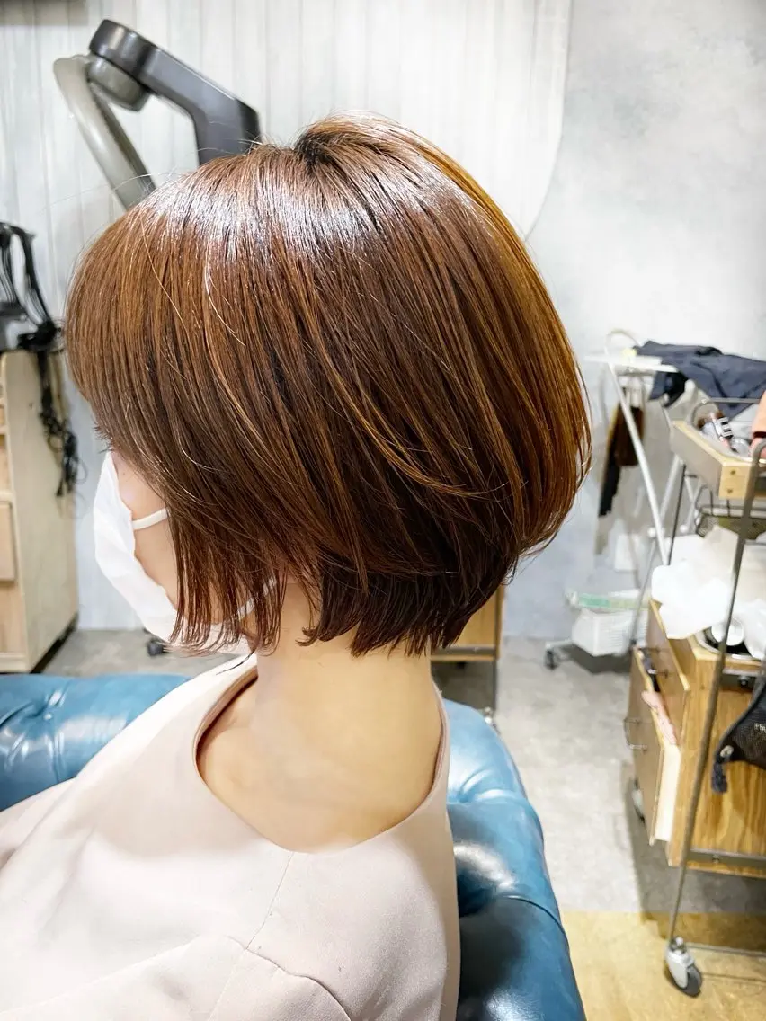 ショート カット ヘアカラー Attirer Kaiのヘアスタイル