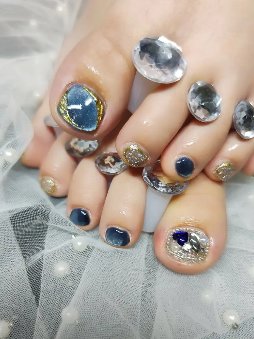 ネイル フットネイル 中島 美香のネイルデザイン