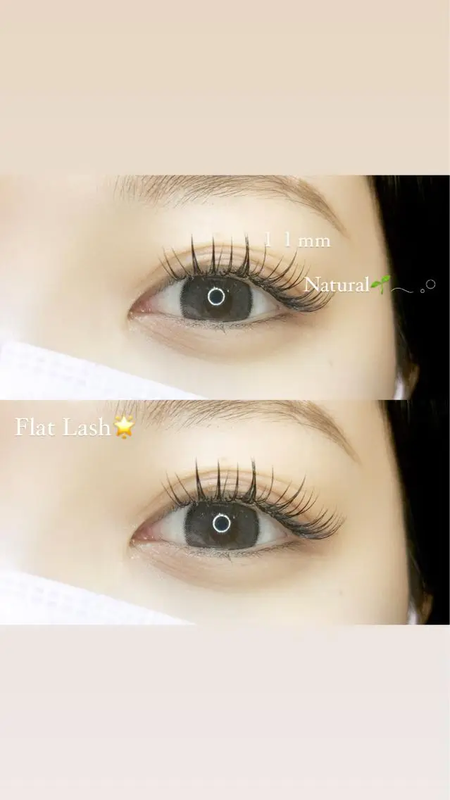 ✨️最軽量毛質✨️フラットラッシュ100本の写真