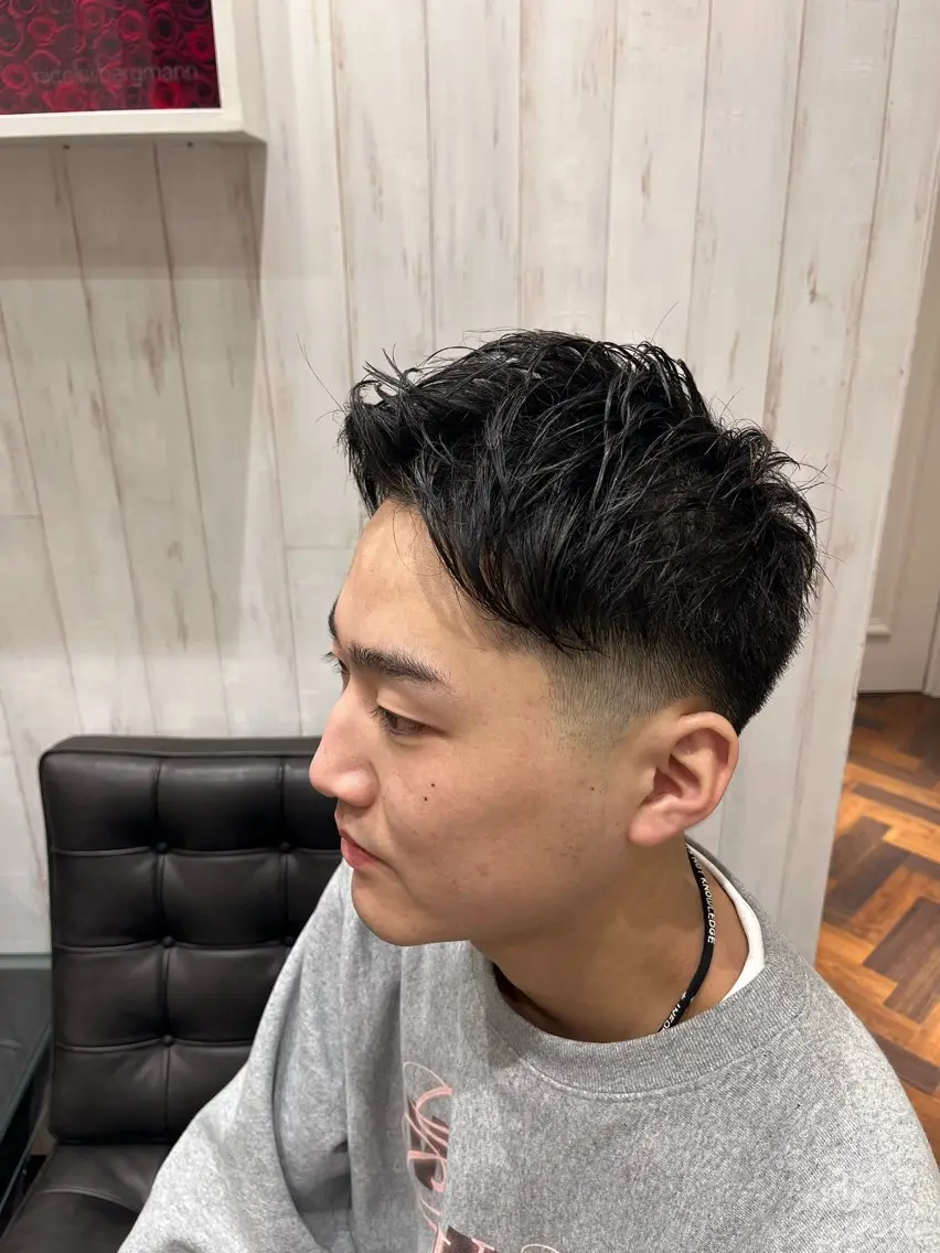ショート メンズ 樋口 心音のヘアスタイル