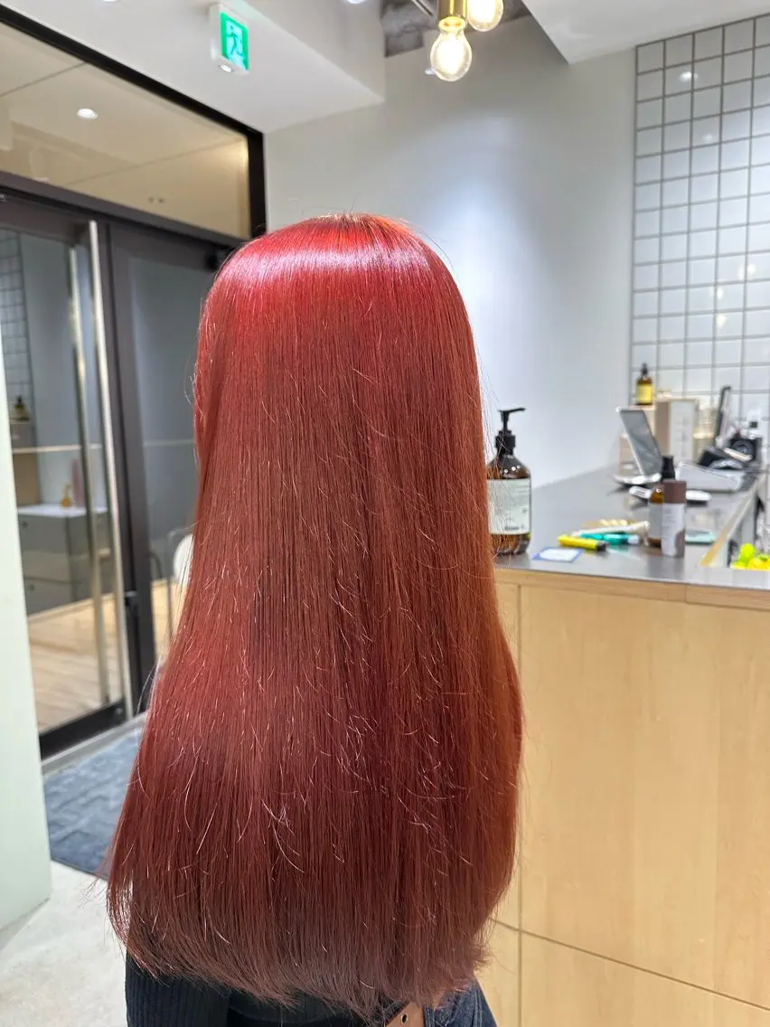 ロング ヘアカラー 🍇透明感カラー/ カットひかる🍒のヘアスタイル