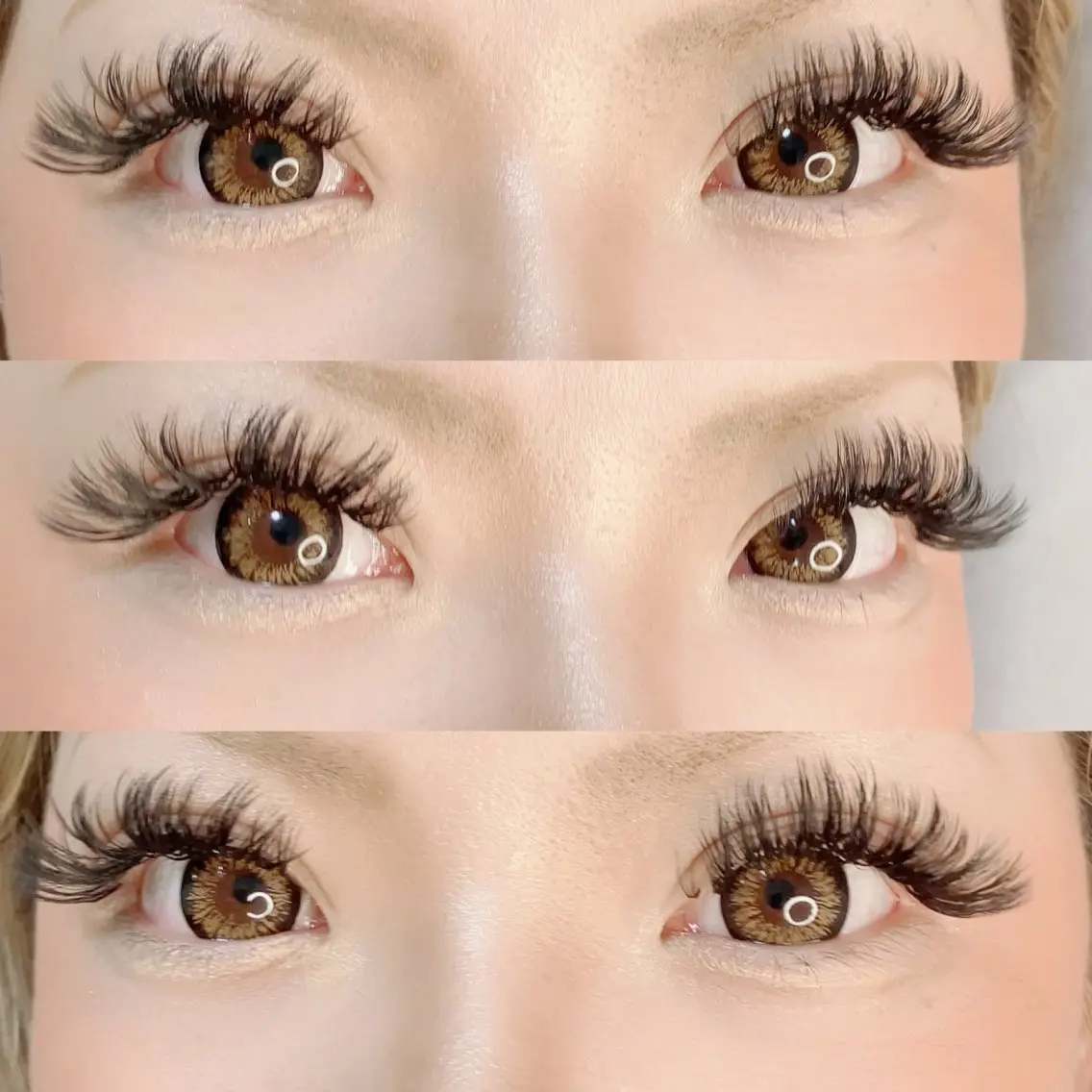 マツエク・マツパ 付け放題 ボリュームラッシュ linda lashesのマツエク・マツパデザイン