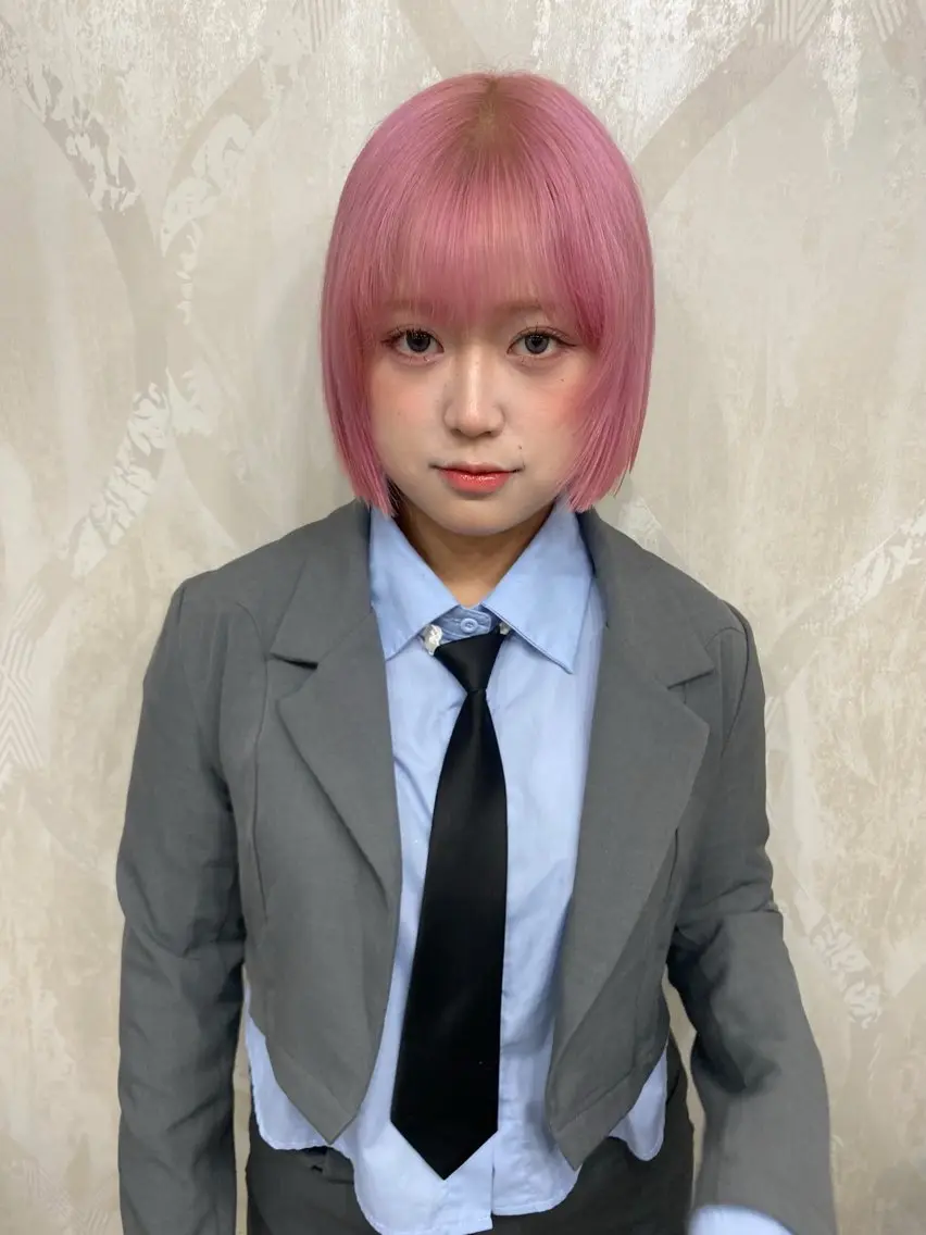 🏳️‍⚧️ダメージ98%カット🏳️‍⚧️カット＋ケアブリーチ＋カラー＋トリートメント 大阪/ダブルカラー/韓国ヘアの写真