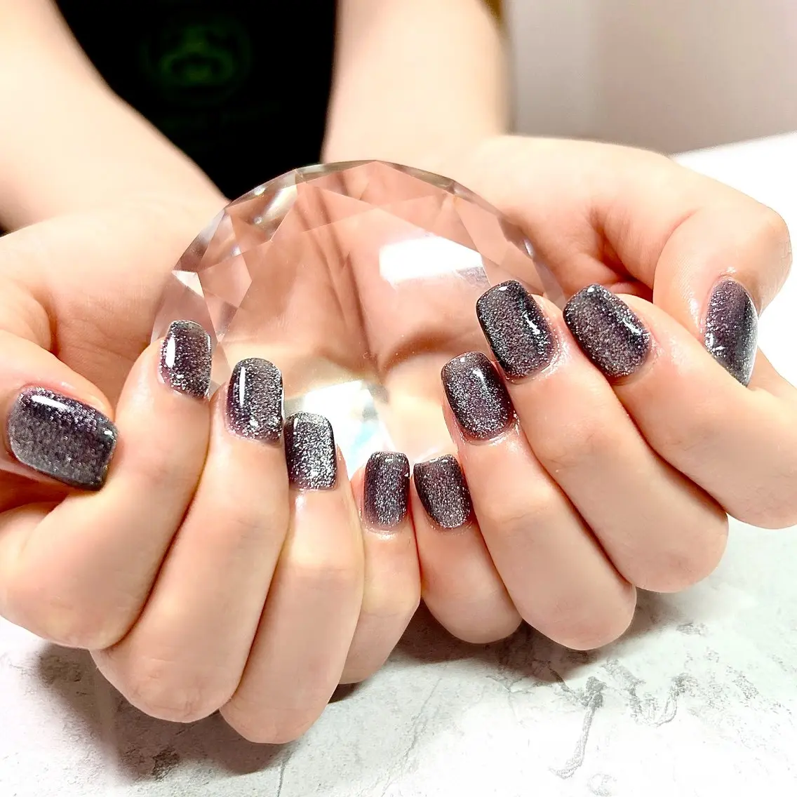ネイル マグネットネイル private salon Reiのネイルデザイン