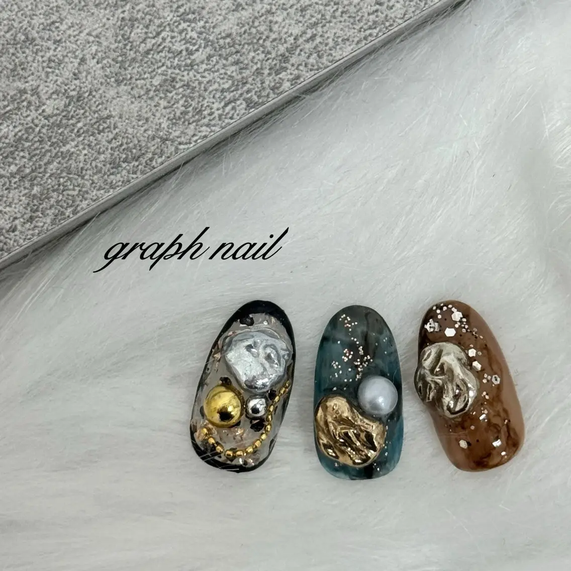 ネイル graphnail‪ ‪‪❤︎‬manaのネイルデザイン
