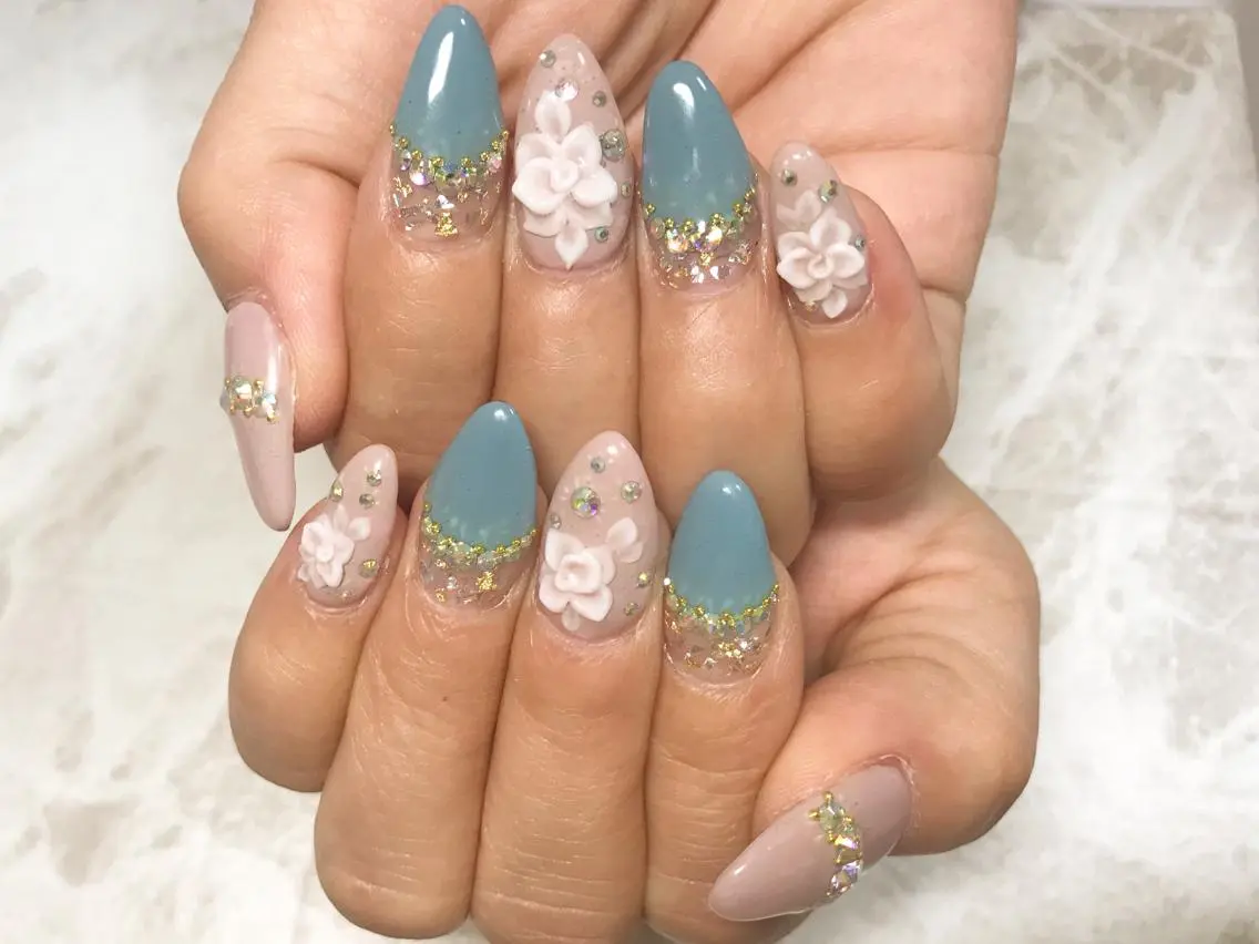 ネイル フットネイル ニュアンスネイル シンプルネイル 春ネイル 夏ネイル nail fufla ♡yamane♡のネイルデザイン