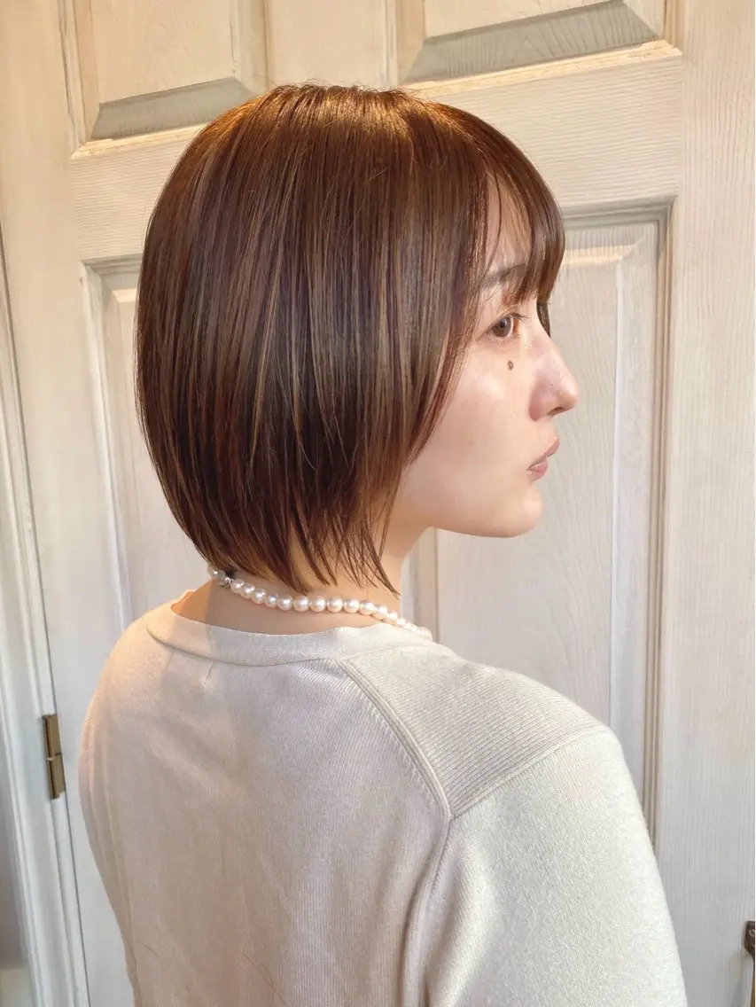 ショート 伸ばしかけ カット 千 田のヘアスタイル