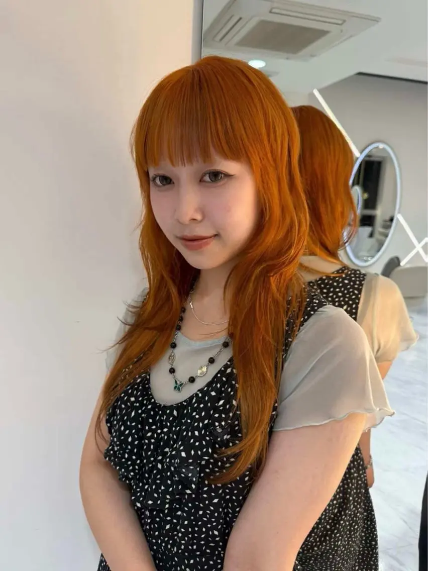 ロング ヘアカラー ともか 名駅🧚‍♂️💫のヘアスタイル
