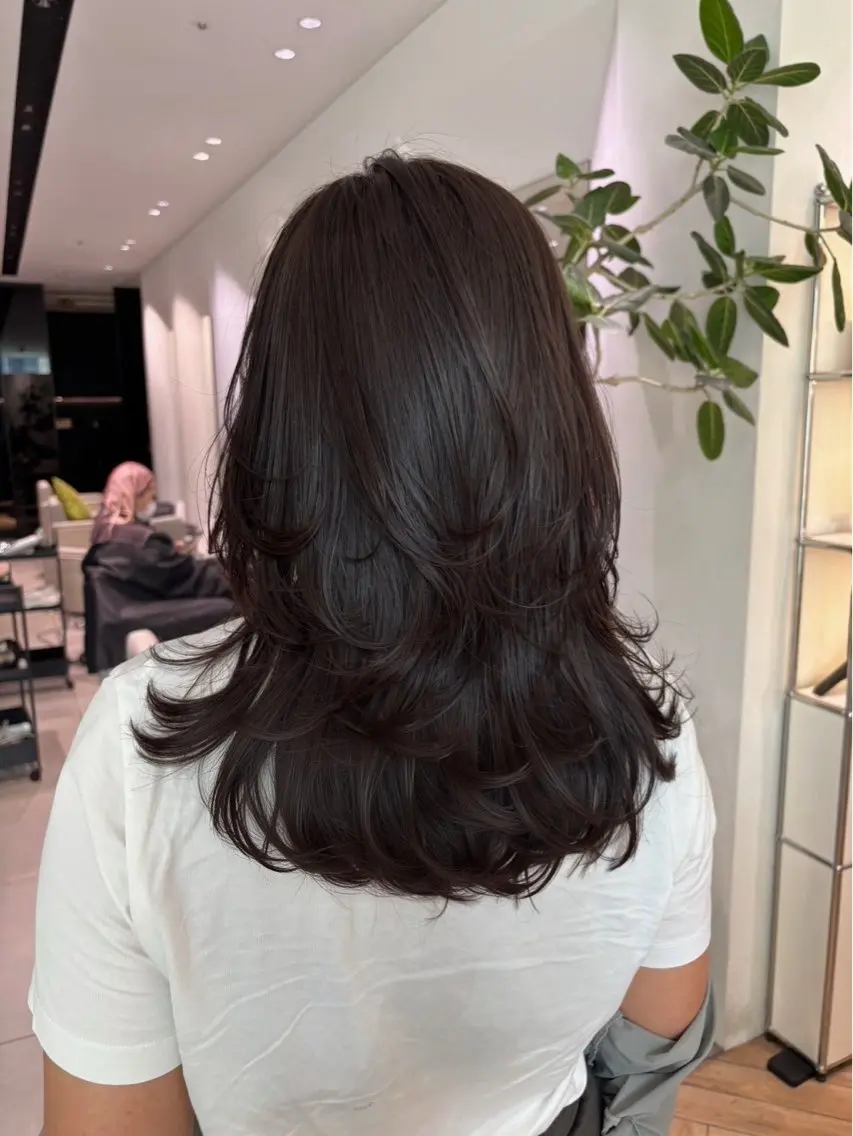 ロング カット 🍓レイヤーカット 大募集🍓佐々木のヘアスタイル