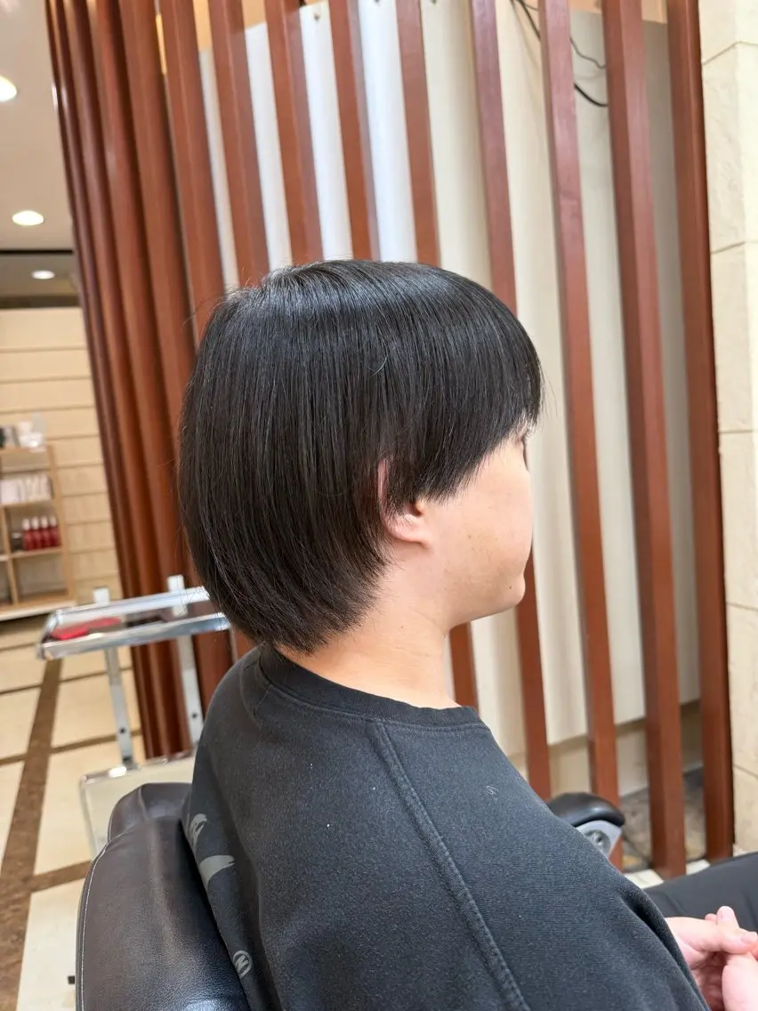 ミディアム メンズ 飯塚 美羽のヘアスタイル