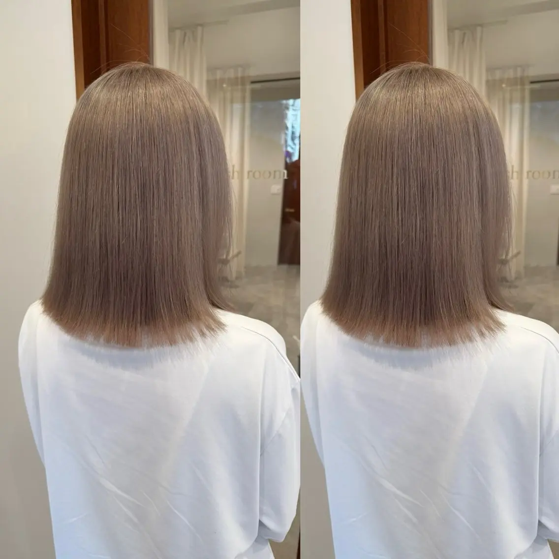 ミディアム ヘアカラー ケアブリーチ🫧 hana🎀のヘアスタイル