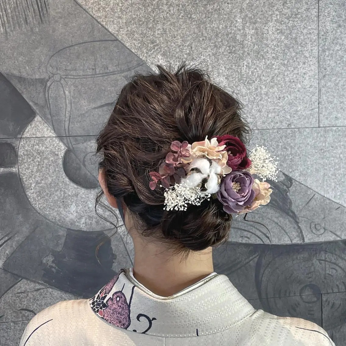 ヘアアレンジ 卒業式のヘアスタイル NATSUMI 🐻❄️🤍のヘアスタイル