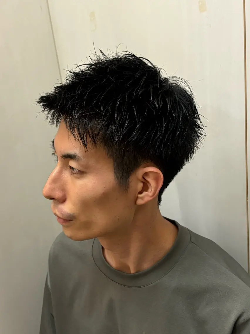 ショート メンズ 齋藤 愛翔のヘアスタイル