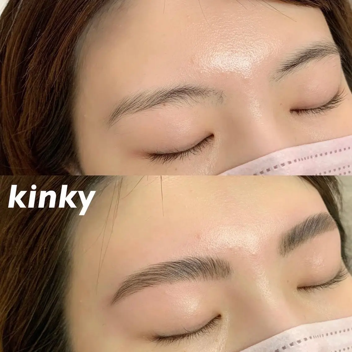 アイブロウ kinky 皆実町のネイルデザイン