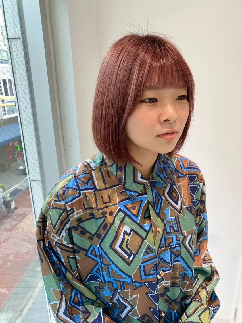ショート カット ヘアカラー ショート〜ミディアム 喜多司のヘアスタイル