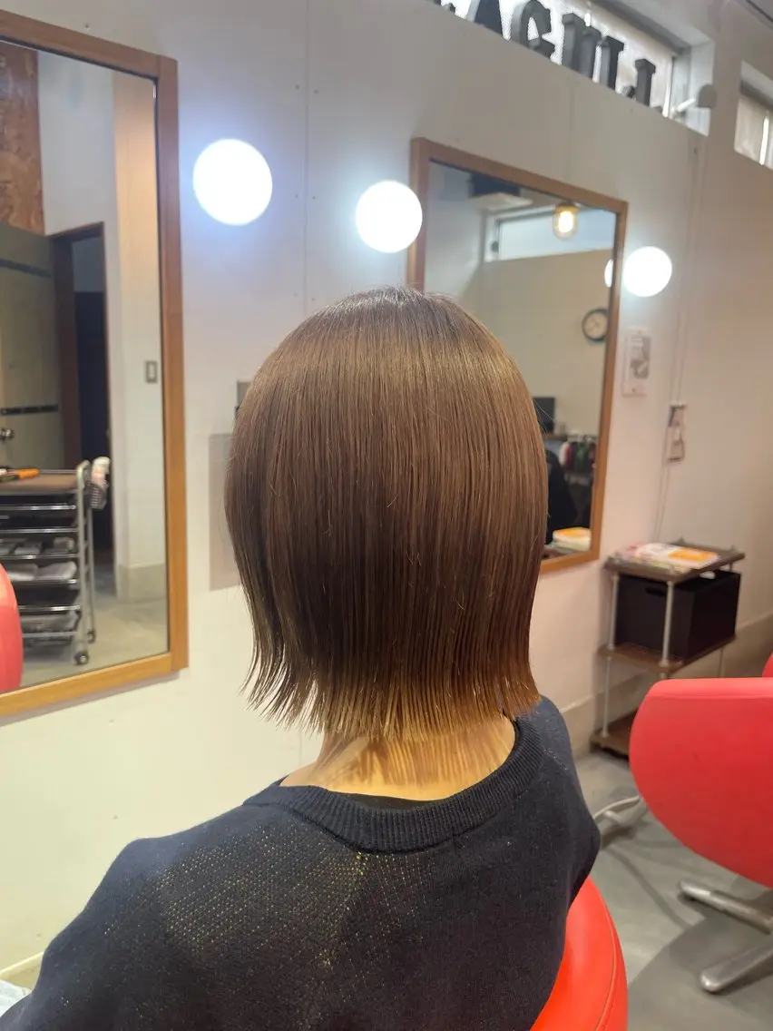 ショート ボブ 今田 茜のヘアスタイル