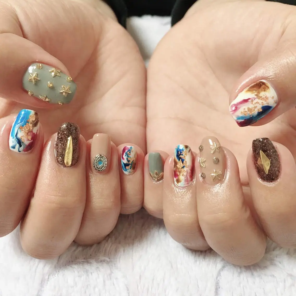 ネイル 佐賀 有希子のネイルデザイン