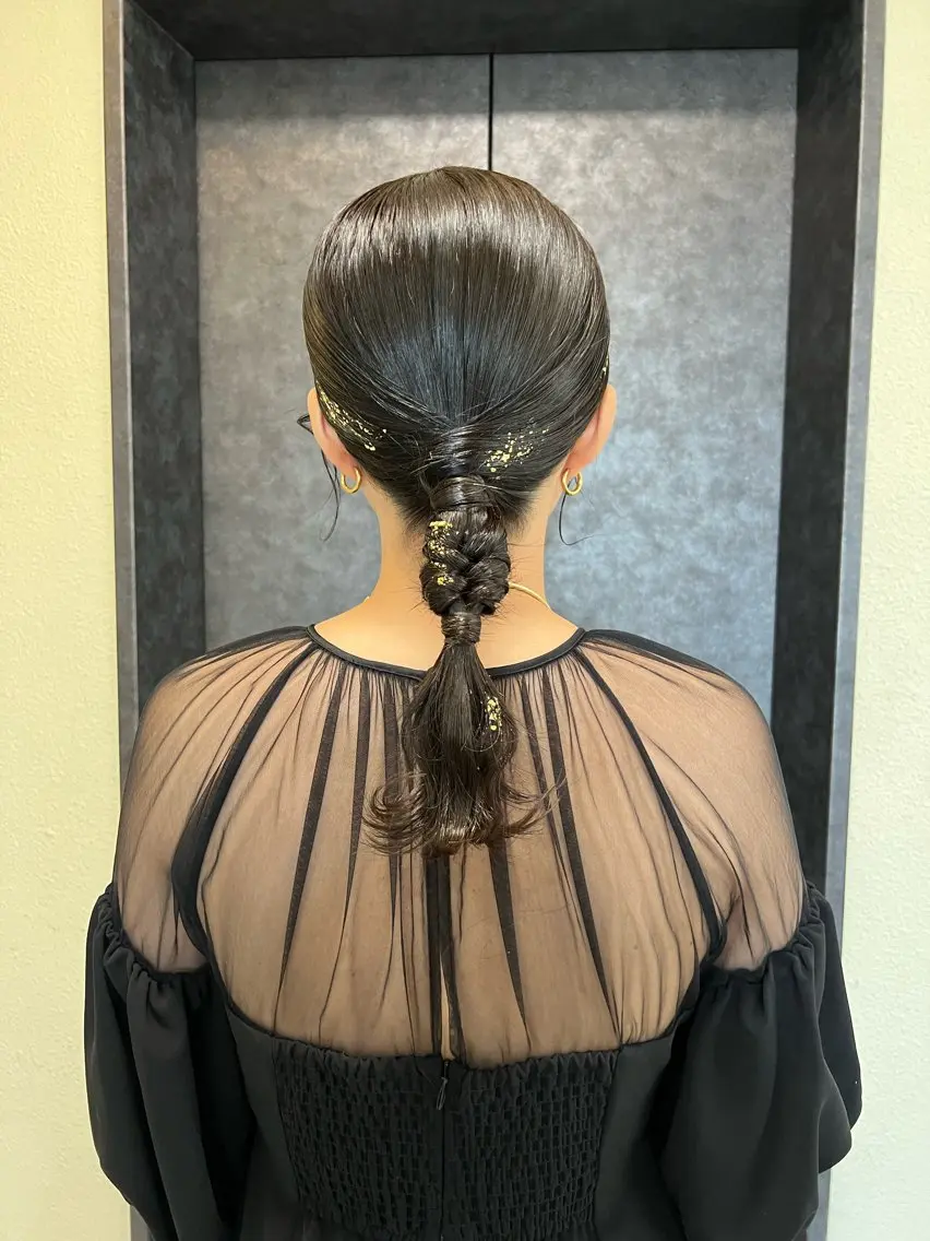 ミディアム Mila misakiのヘアスタイル