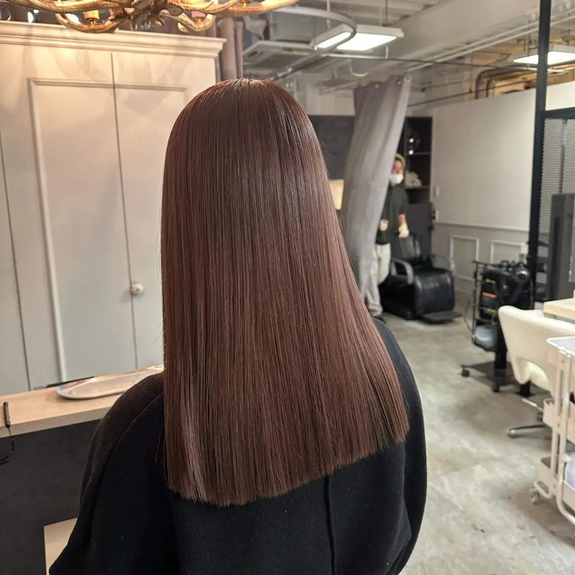 【扱いやすさ重視🌿】カット+髪質改善TR✨の写真