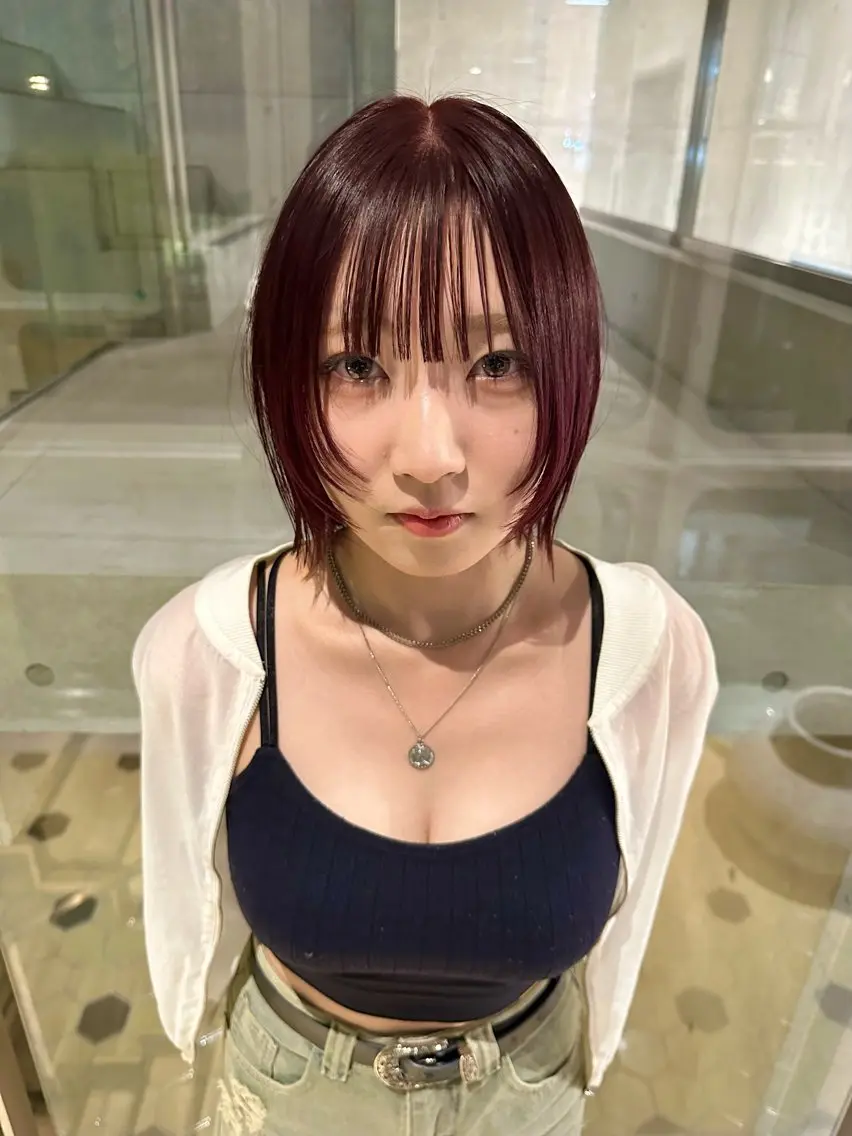 ショート カラー カット ヘアカラー トリートメント kai .のヘアスタイル