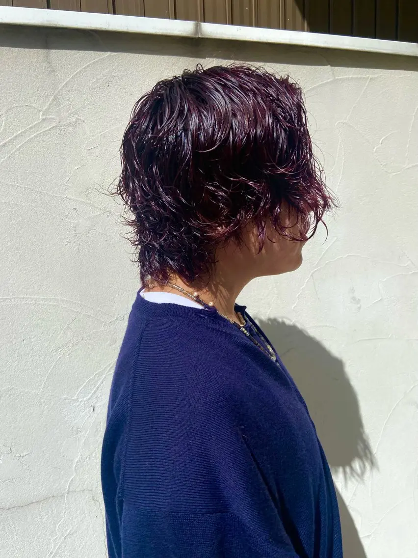パーマ メンズ ヘアカラー 🌙Ash中目黒 坪内沙月🌙のヘアスタイル
