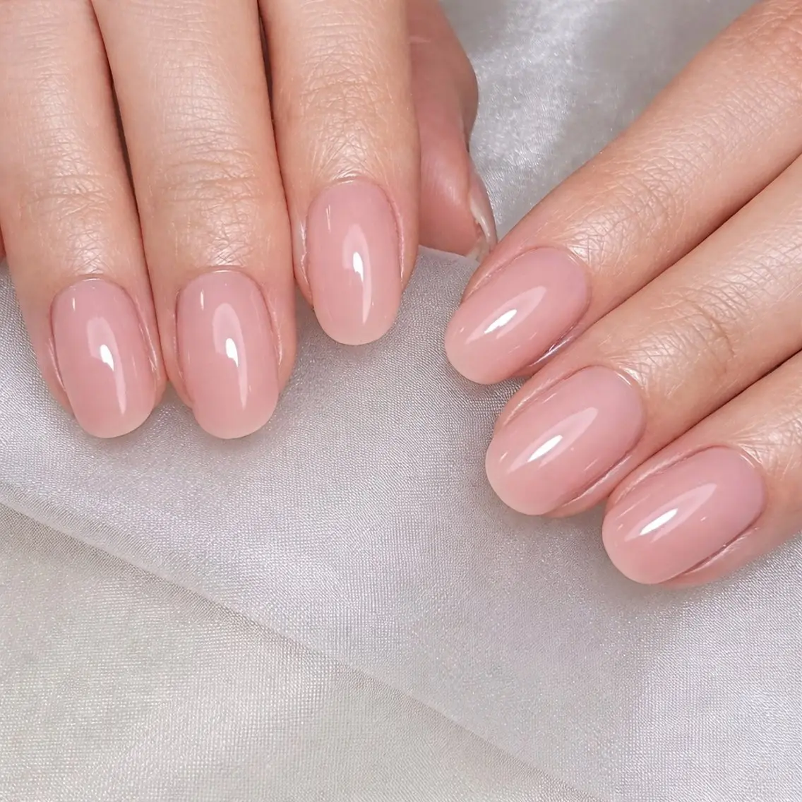 ネイル ワンカラーネイル ハンドネイル Nail salon アトリエジョワ　金山のネイルデザイン