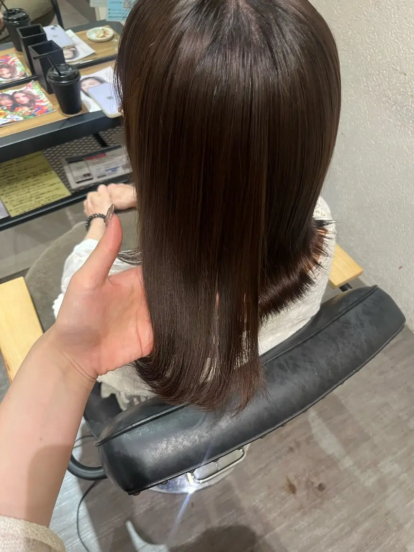 ミディアム カラー nijika/ カラーリスト🫧のヘアスタイル