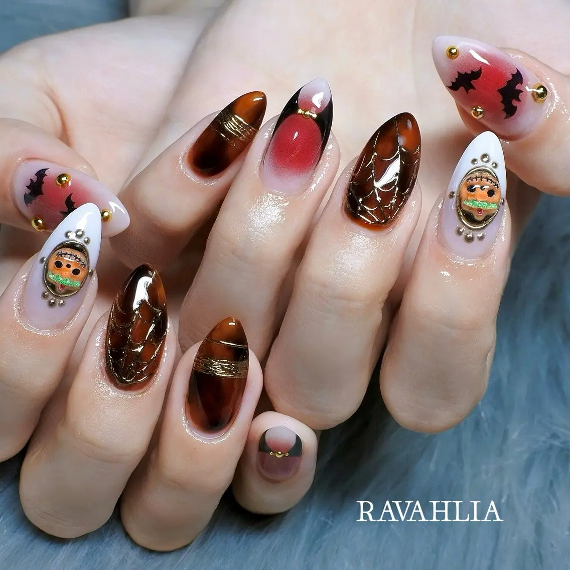 ネイル ハンドネイル nail room RAVAHLIAのネイルデザイン