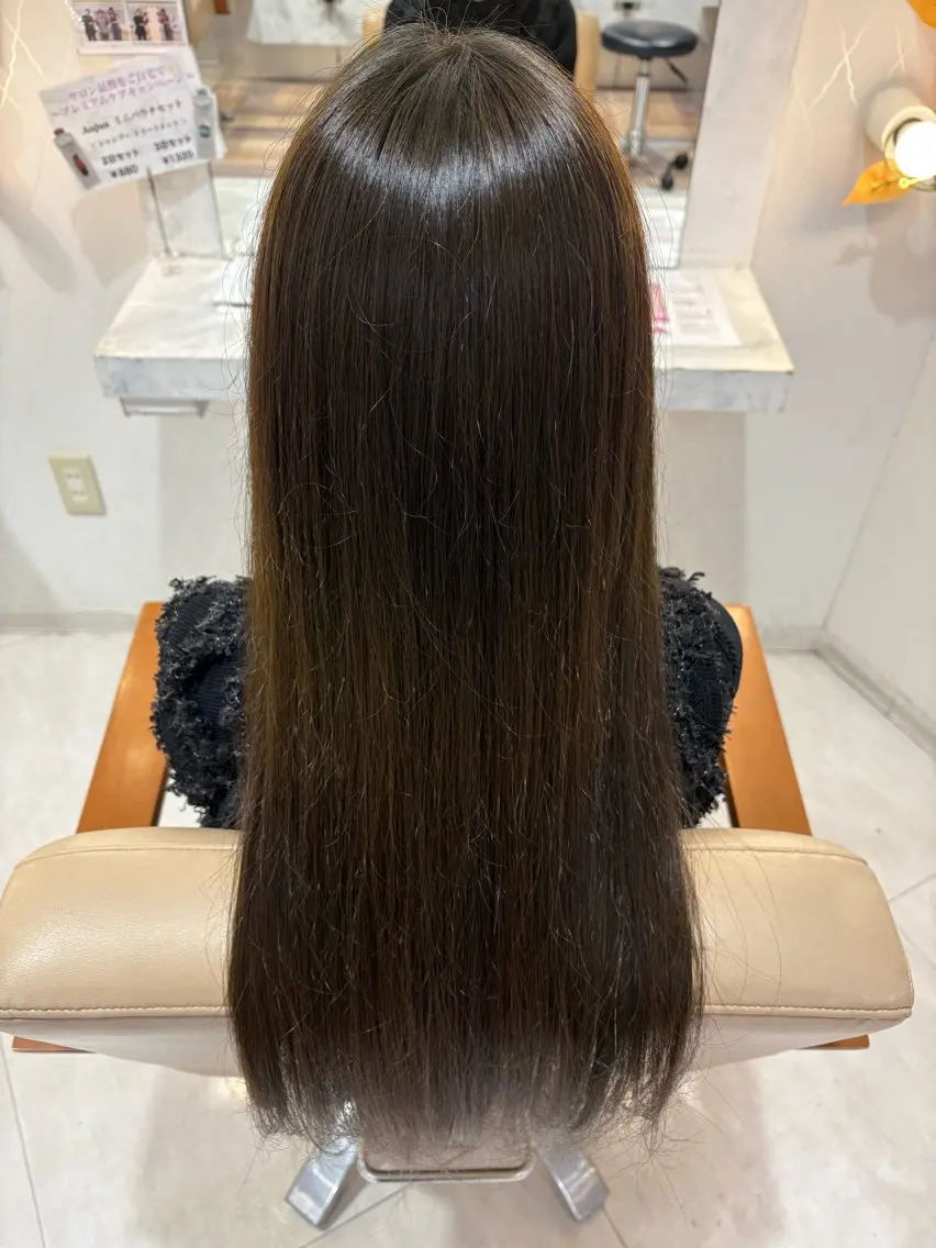 ロング カラー ヘアカラー 新庄 雪乃のヘアスタイル