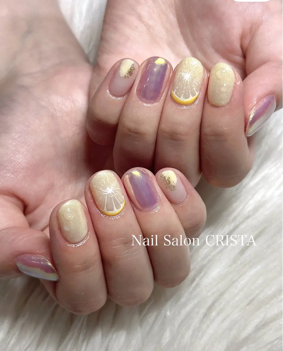 ネイル ハンドネイル CRISTA💠 ヒナタのネイルデザイン