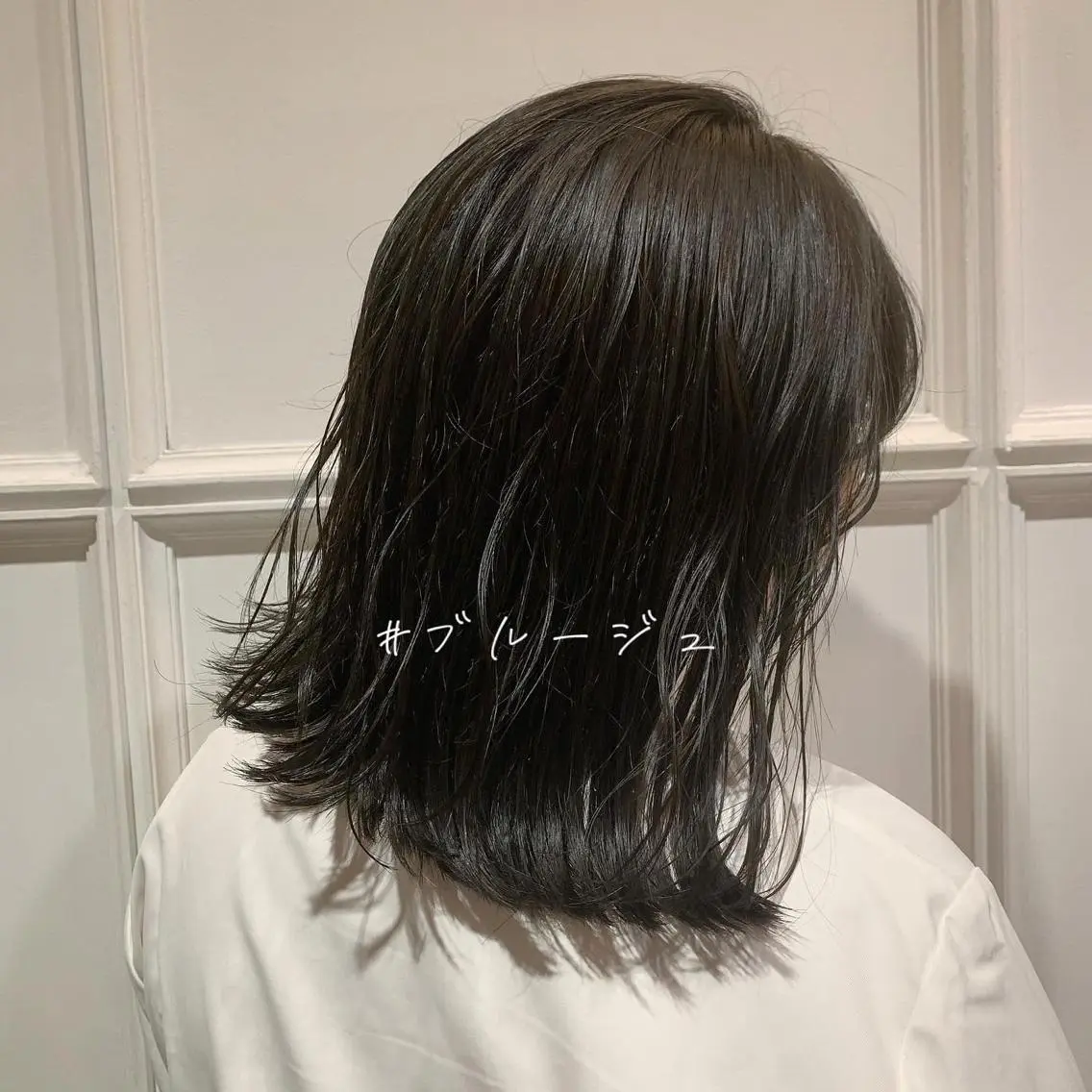 ミディアム カラー 髪質改善カラー&TR 縮毛矯正/弱酸性矯正のヘアスタイル